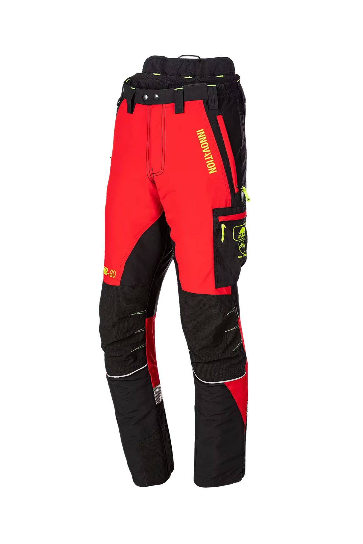 SIP Protection Canopy AIR-GO Type A Chainsaw Trousers - Red / Black