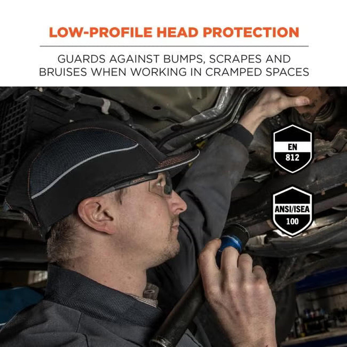 Ergodyne 8950 Bump Cap Hat - Out of Packaging