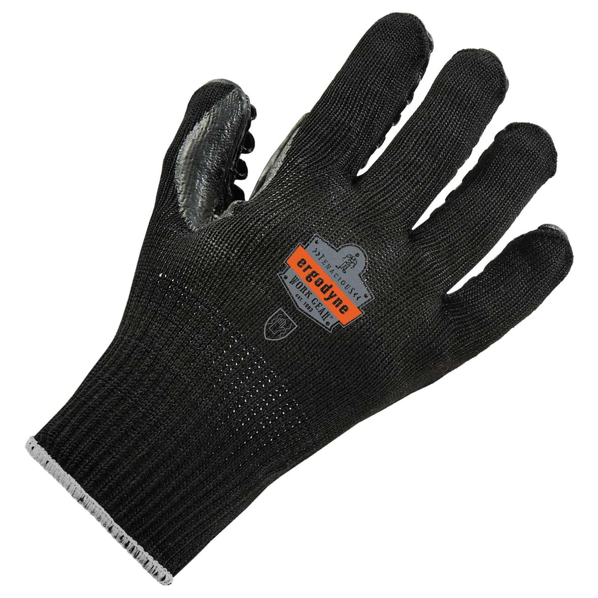 Ergodyne ProFlex 9003 Certified Lightweight Anti-Vibration Gloves - Black