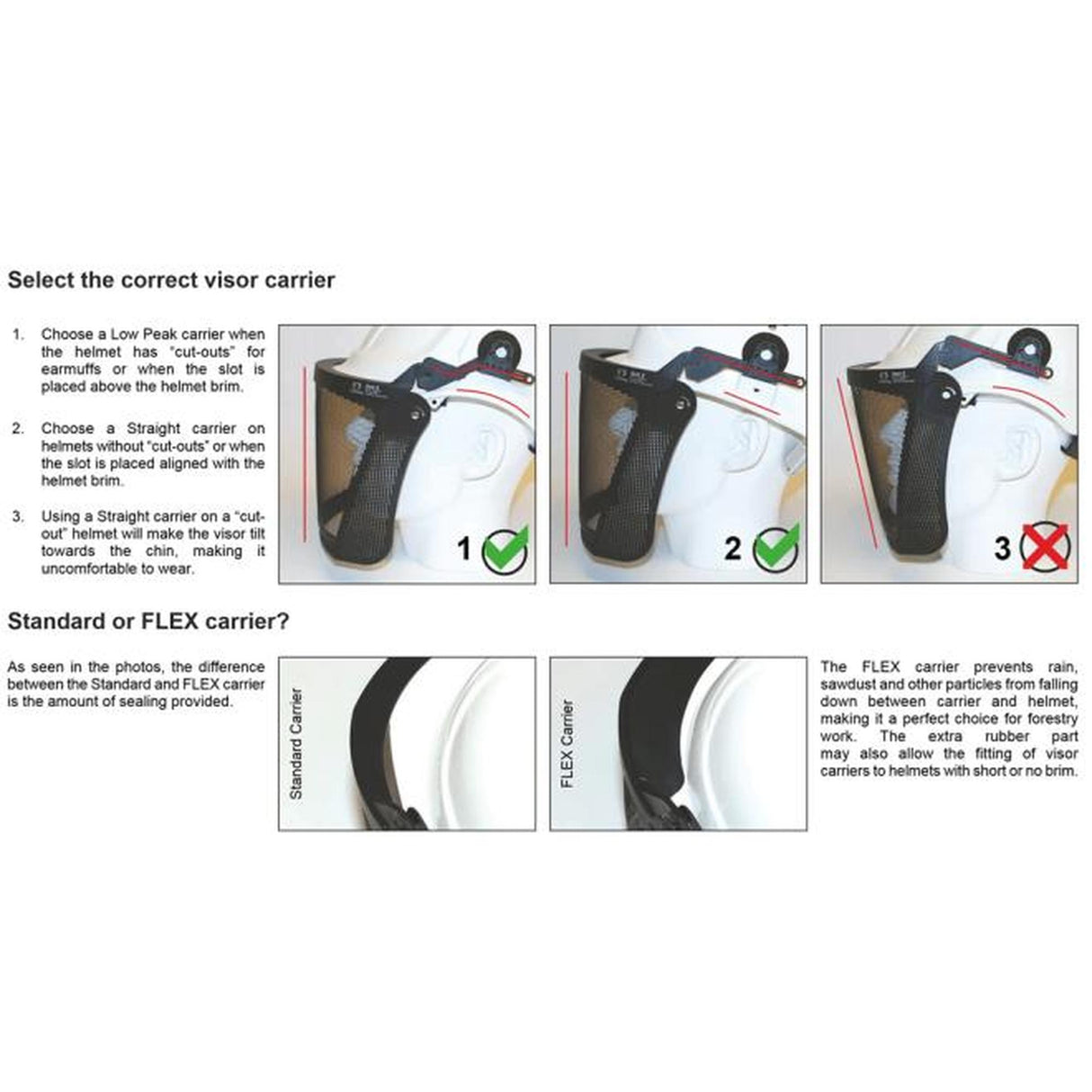 Hellberg Safe 2 Visor Carrier