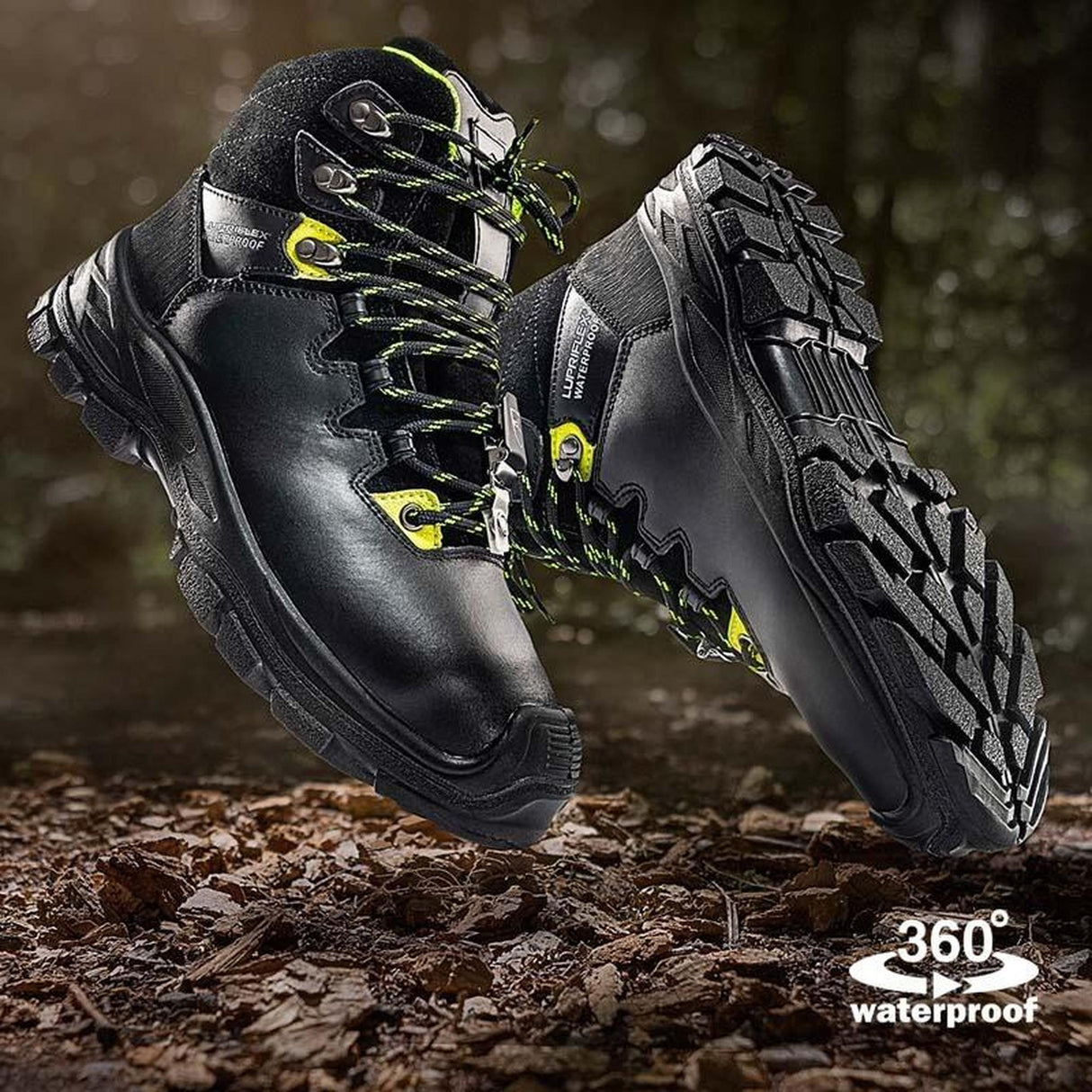 Lupriflex Hunter Low 2-in-1 Chainsaw Boots - Class 1 - Black