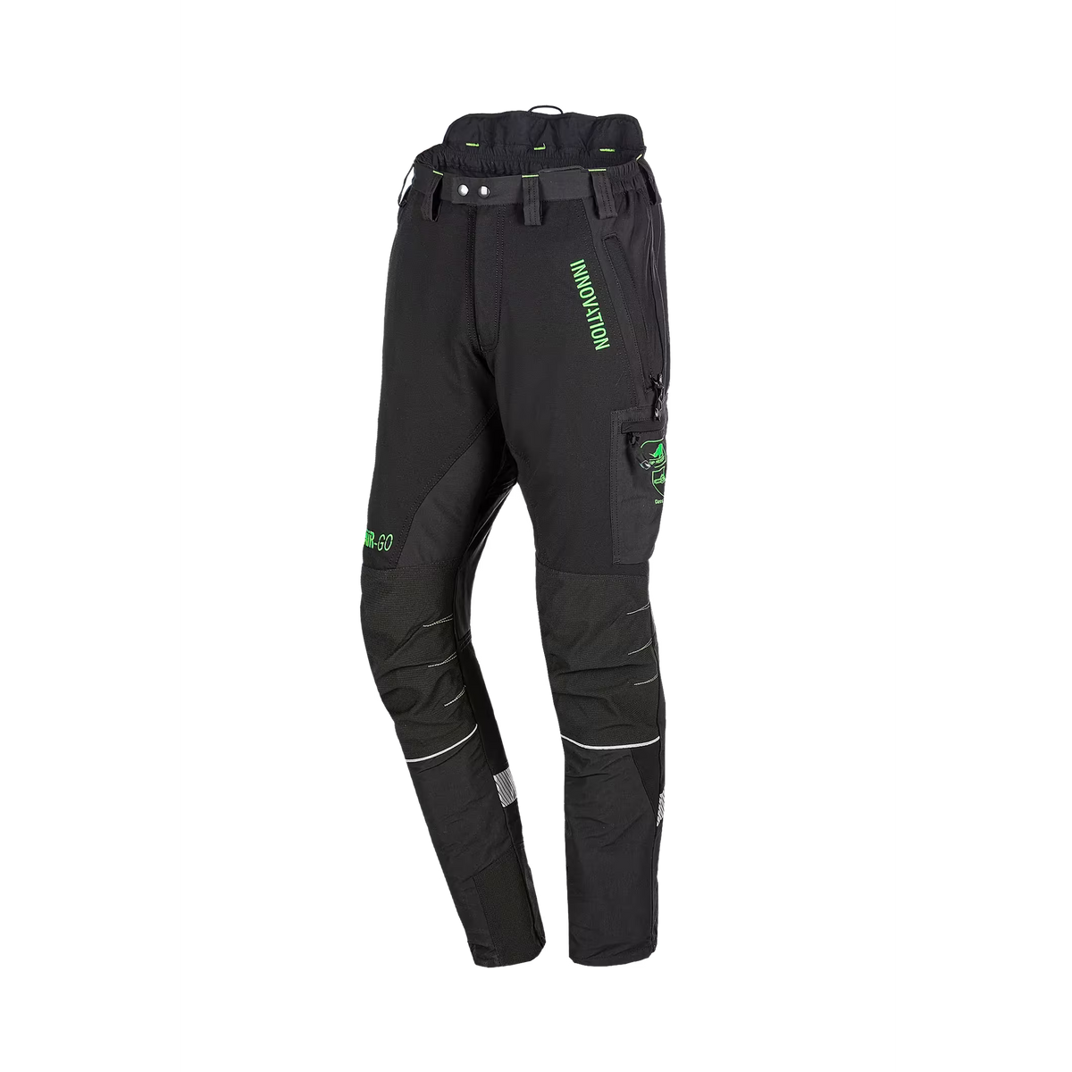 SIP Protection Canopy AIR-GO Type A Chainsaw Trousers - Black / Lime