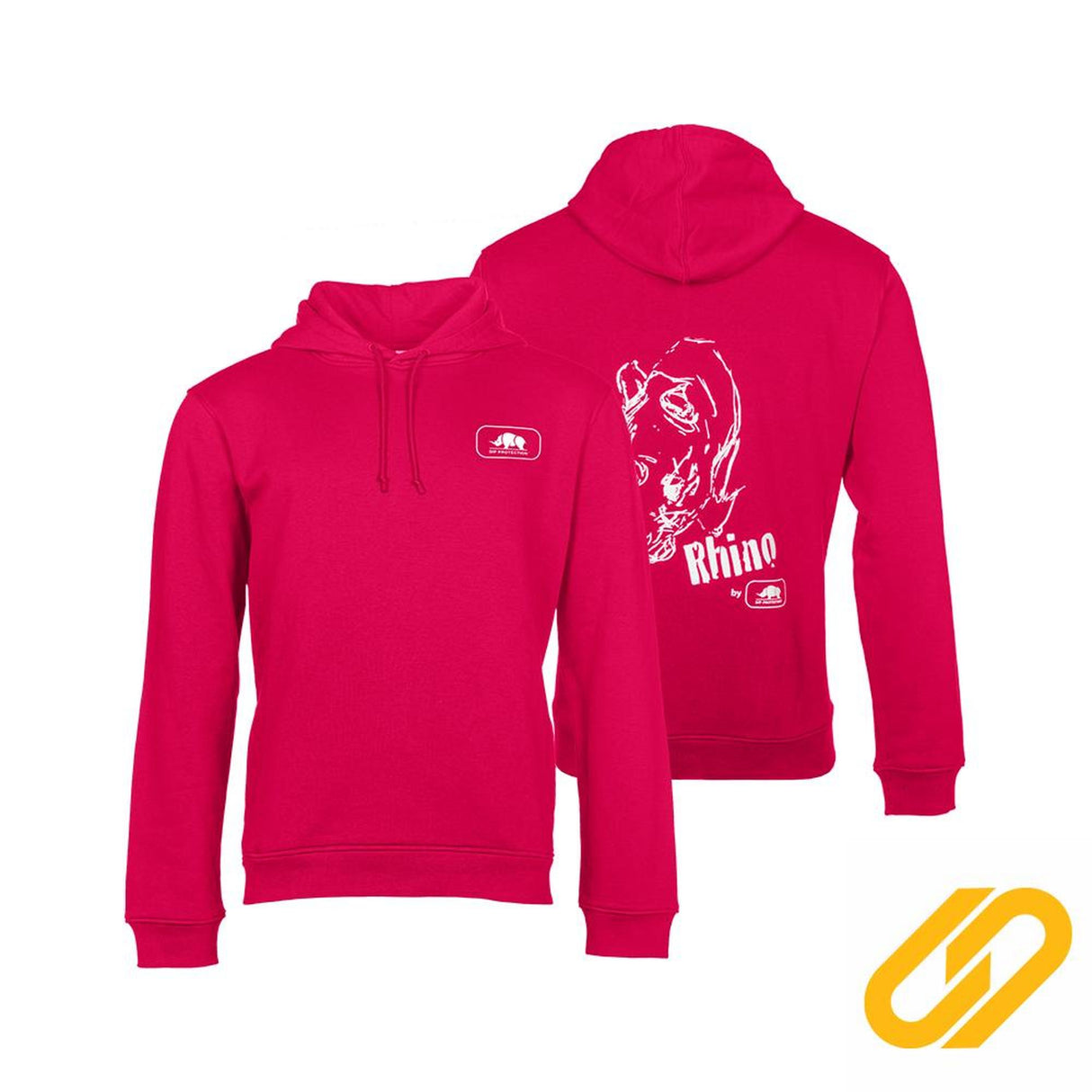 SIP Protection Rhino Organic Hoodie - Pink
