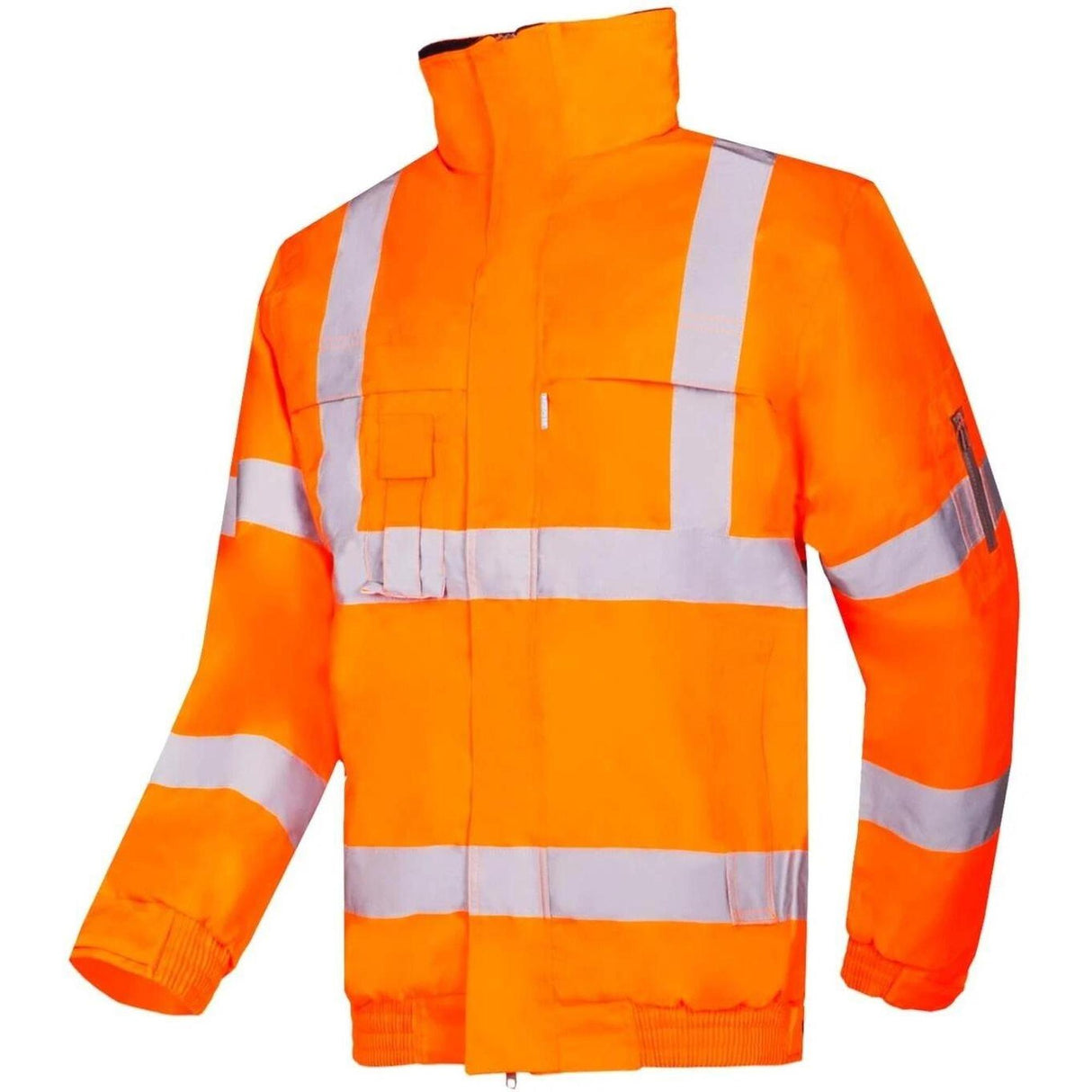 Sioen 404 Hobson High Vis Lined Bomber Jacket - Orange