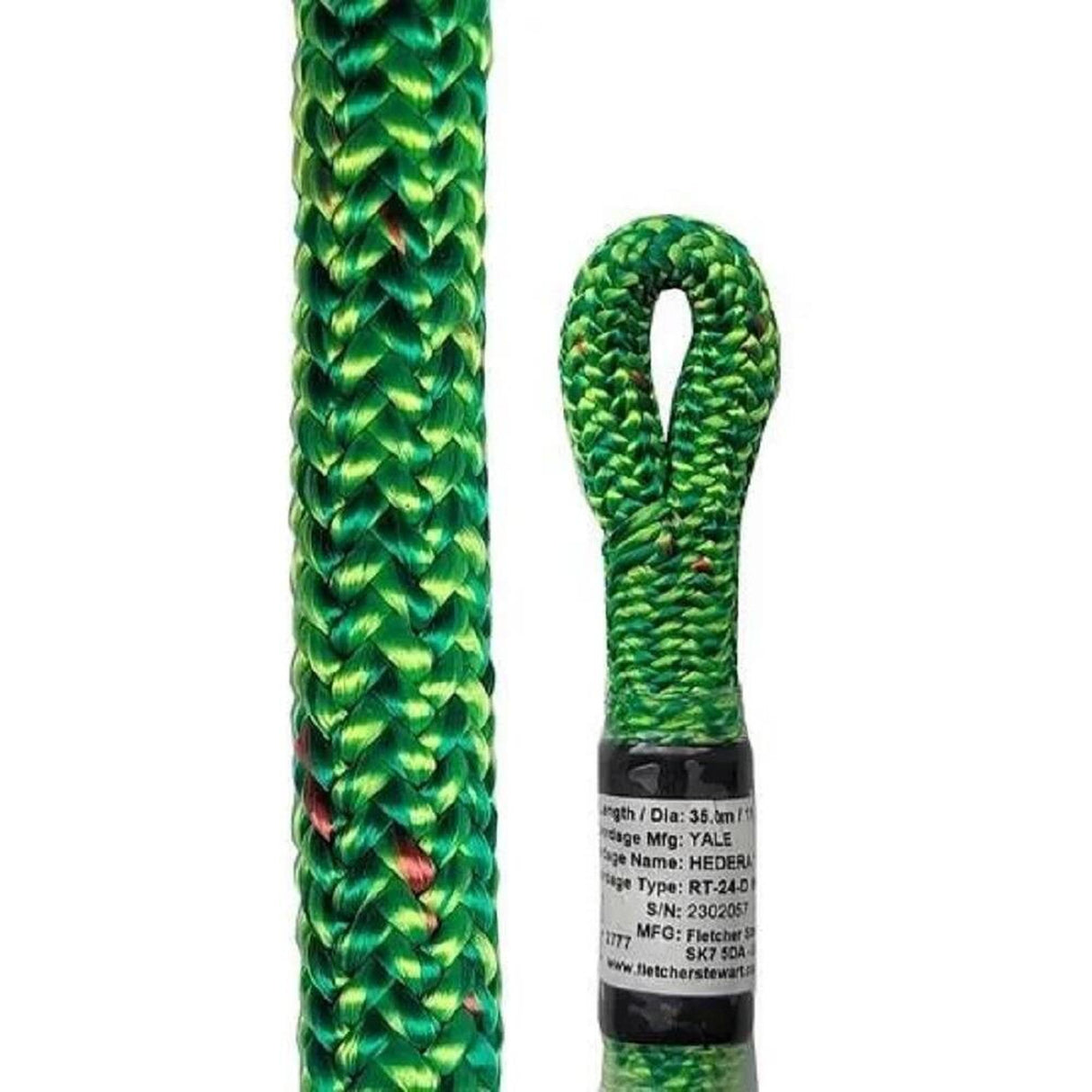 Yale XTC Hedera 11.7mm Climbing Rope 1 Splice - 20m