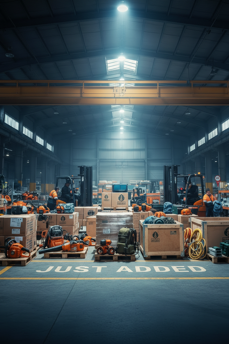Just Added - Warehouse Promo Image Portrait