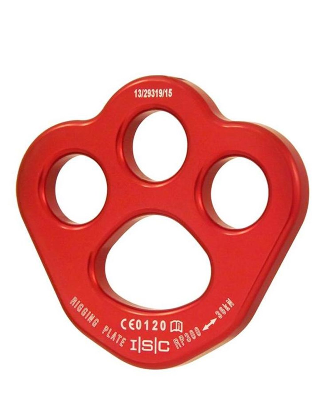 ISC Rigging Plate - Red - Small (some small scratches)