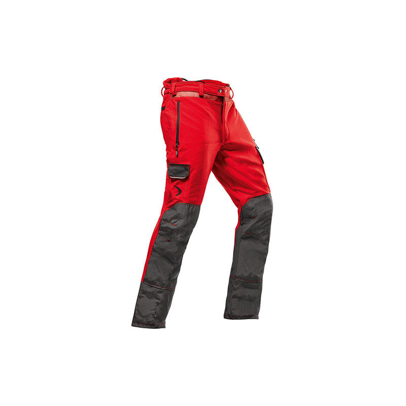 Pfanner Arborist Type C Chainsaw Trousers - Red