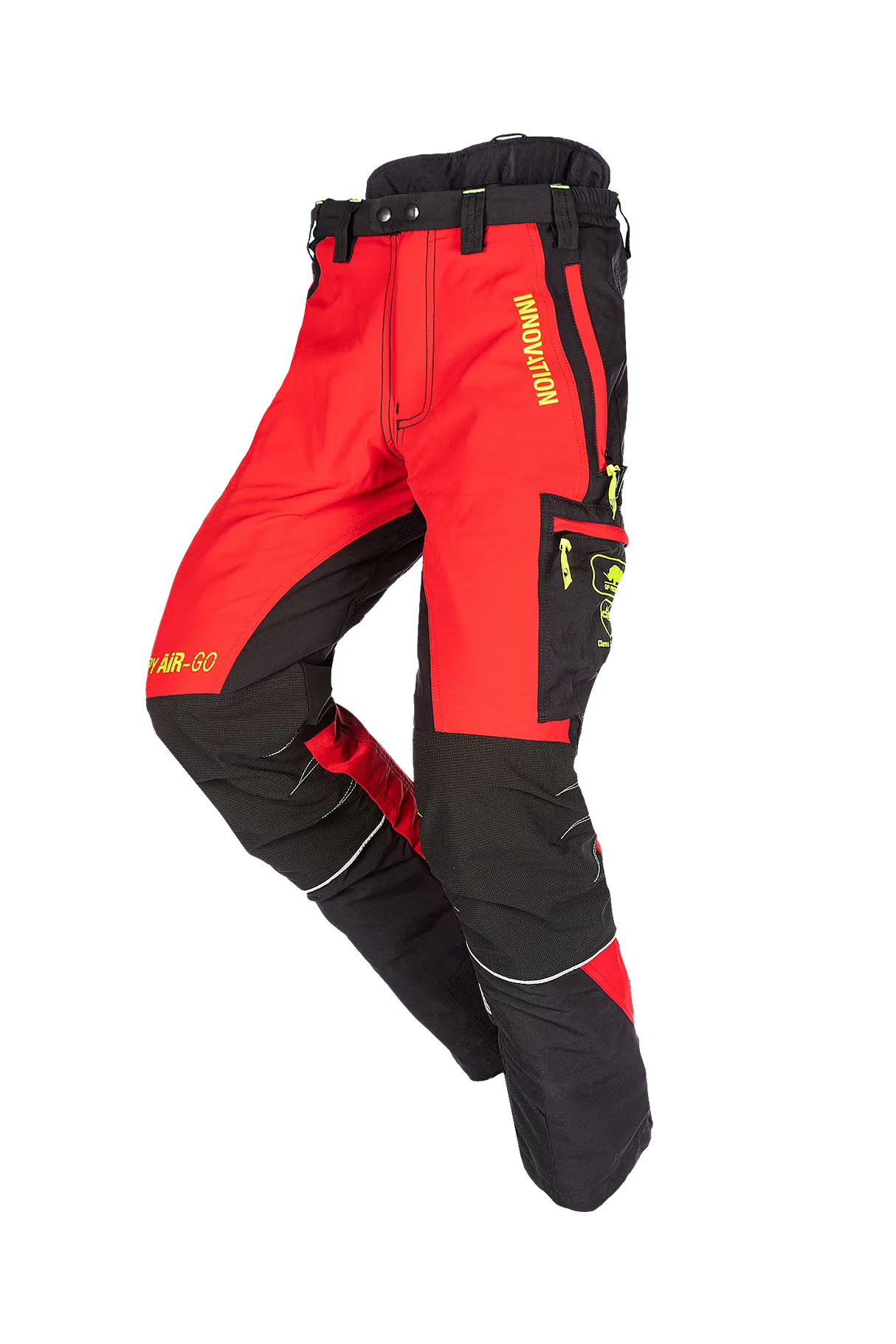SIP Protection Canopy AIR-GO Type A Chainsaw Trousers - Red / Black