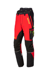 SIP Protection Canopy AIR-GO Type A Chainsaw Trousers - Red / Black