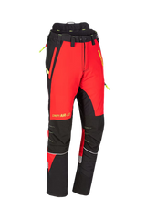 SIP Protection Canopy AIR-GO Type A Chainsaw Trousers - Red / Black