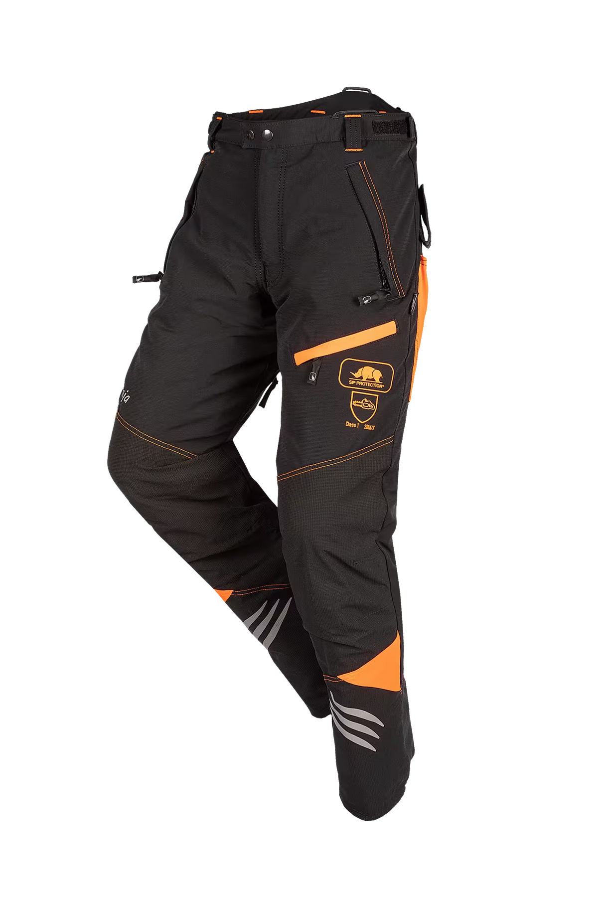 SIP Protection Ninja Type A Chainsaw Trousers - Long Leg - Black