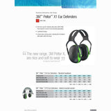 3M Peltor X1A Headband Ear Defenders - 27 SNR