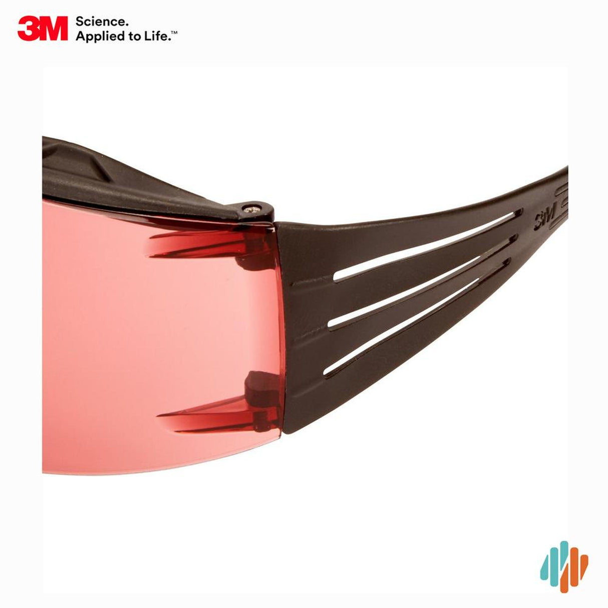 3M Safety Glasses - Vermillion