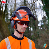 3M Safety Glasses - Vermillion