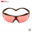 3M Safety Glasses - Vermillion