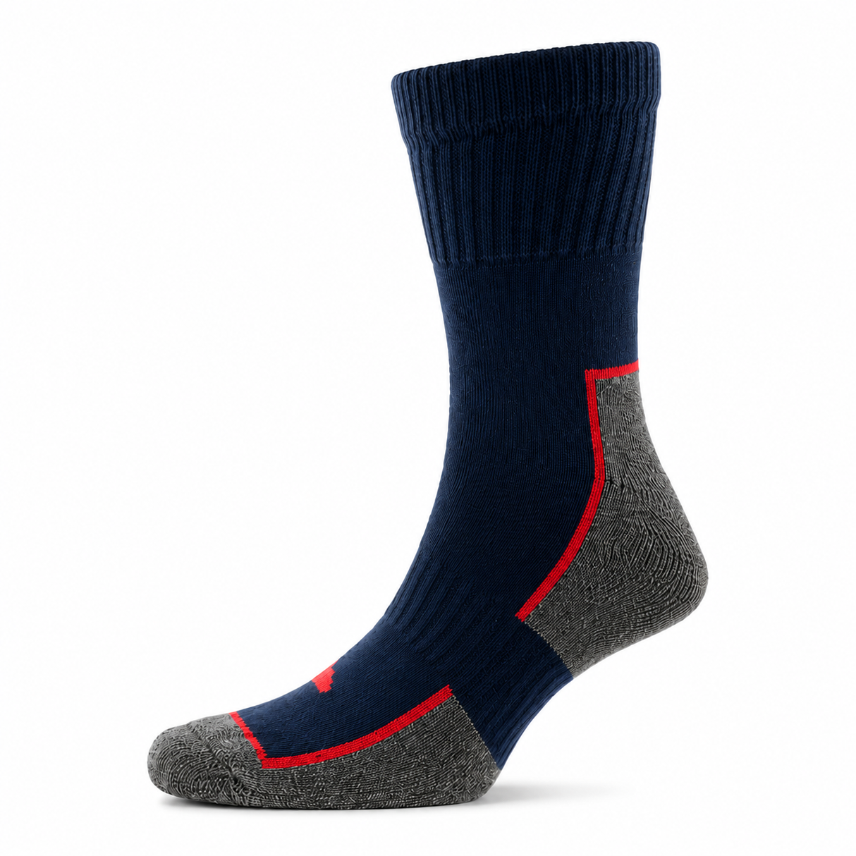 HJ Hall Comfort Top Work Boot Navy Socks - Size 6-11 (1 pair)