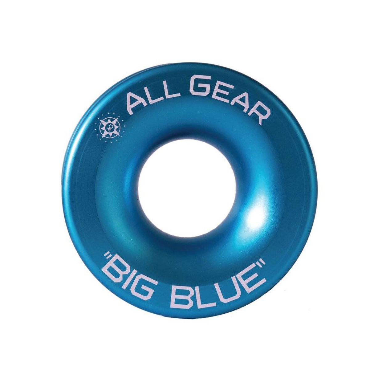 All Gear Large Blue 38 mm Low Friction Ring - Aluminium