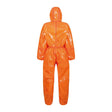 AlphaChem X350 Limited Life Chemical Coverall Type 3/4 Orange