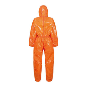 AlphaChem X350 Limited Life Chemical Coverall Type 3/4 Orange