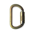 At Height K20DA Offset Oval Karabiner - 2-Way Action - Steel
