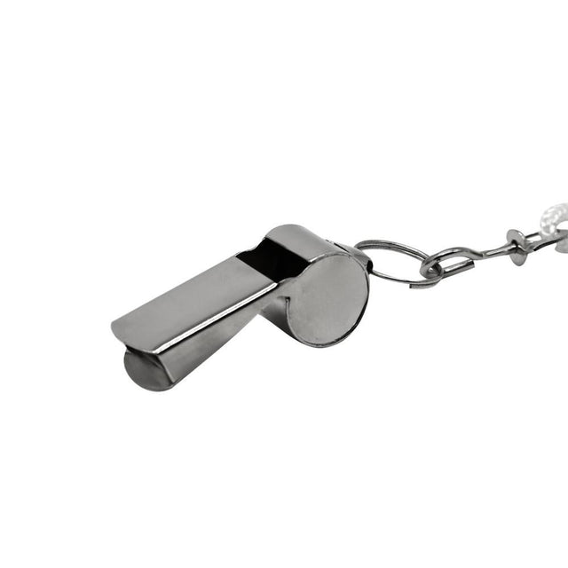 Baladeo Metal Sports Whistle & Lanyard - Outdoor Coach Referee Whistles Sport
