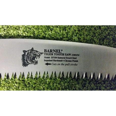 Barnel ZF330 Tiger Tooth Arborist Saw - 330mm (13" inch) Curved Blade