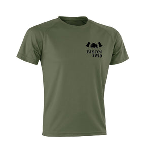 Bison 1879 Bushcraft AirCool T-Shirt - Green