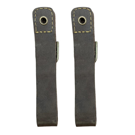Bison Wandhalter Leather Axe Wall Hangers - Set of 2
