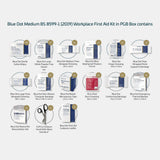 Blue Dot Medium First AId Kit - BS 8599-1 Compliant