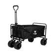 Bull All Terrain Folding Outdoor Wagon Trolley - Black