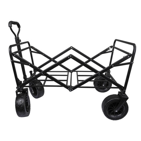 Bull All Terrain Folding Outdoor Wagon Trolley - Green