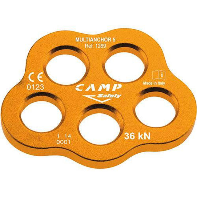 CAMP Multianchor Rigging Plate Gold - Small