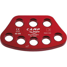 CAMP Multianchor Rigging Plate Red - Medium