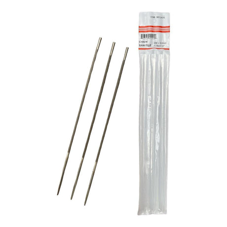 CEuk Chainsaw Round File 3-Pack - 5/32" (4.0 mm)