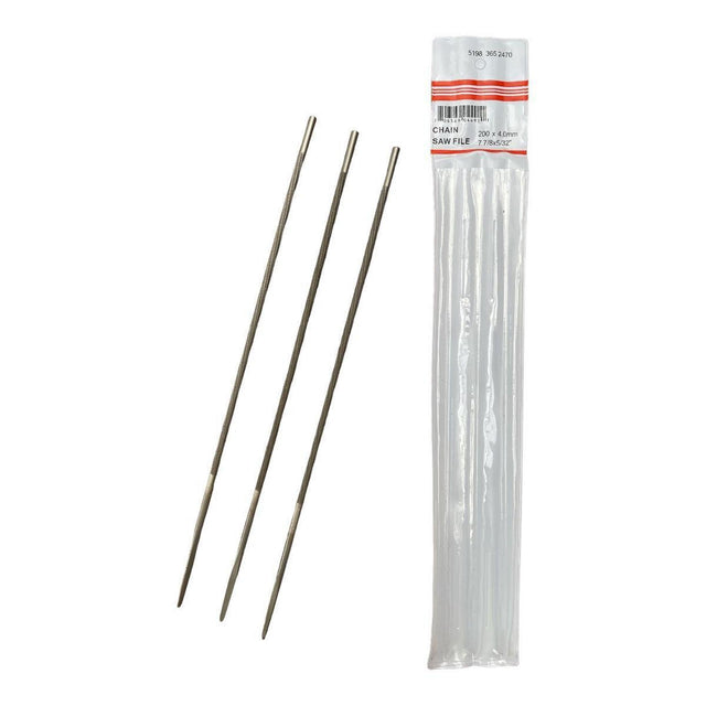 CEuk Chainsaw Round File 3-Pack - 5/32" (4.0 mm)