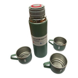 CEuk Vacuum Insulated Stainless Steel Flask Set Bottle 500ml and Cups