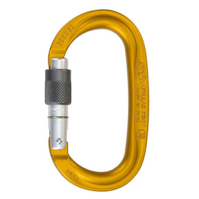 CT Pillar Evo Oval Aluminium Screwgate Carabiner - Gold