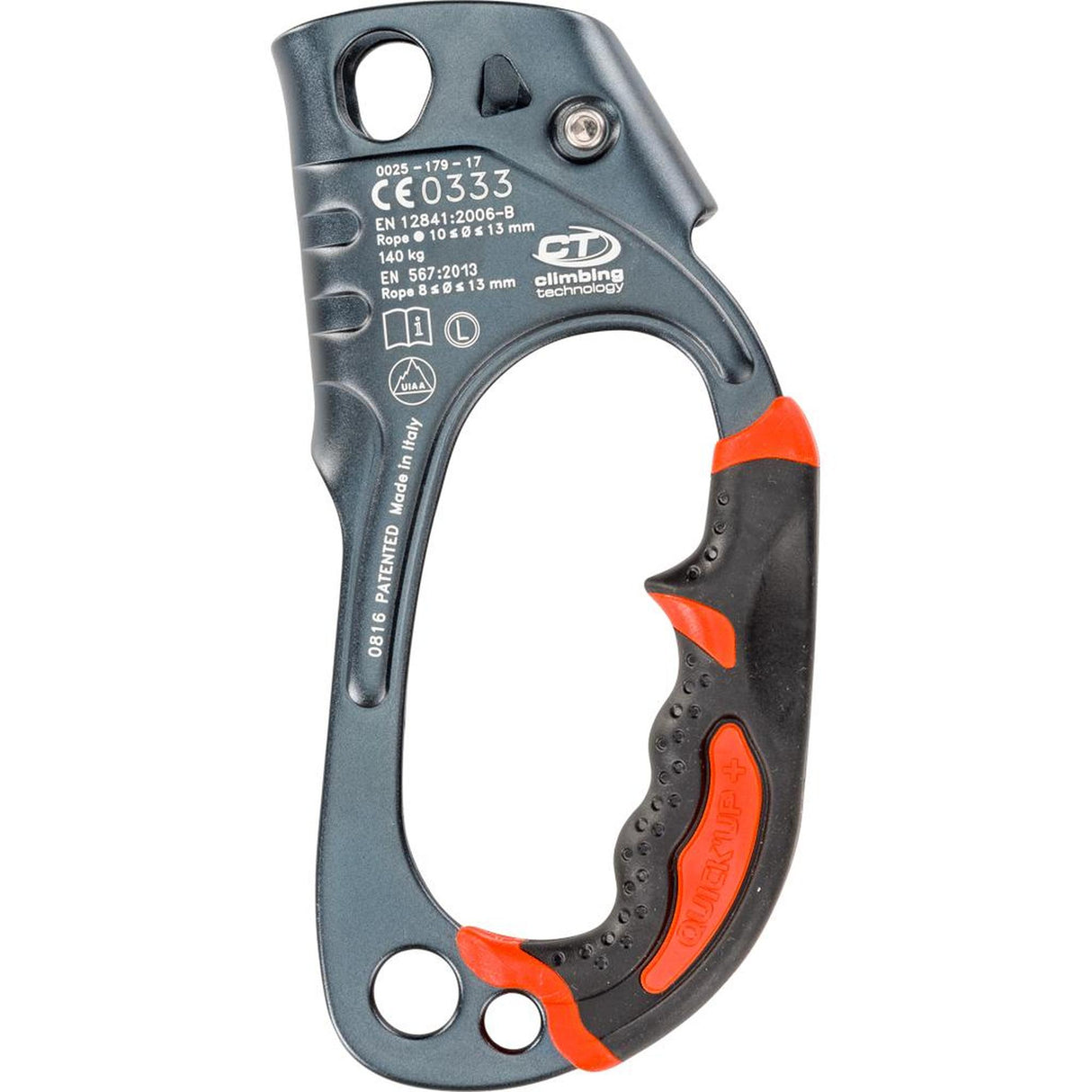 CT Quick Up Hand Ascender Grey - Left Hand