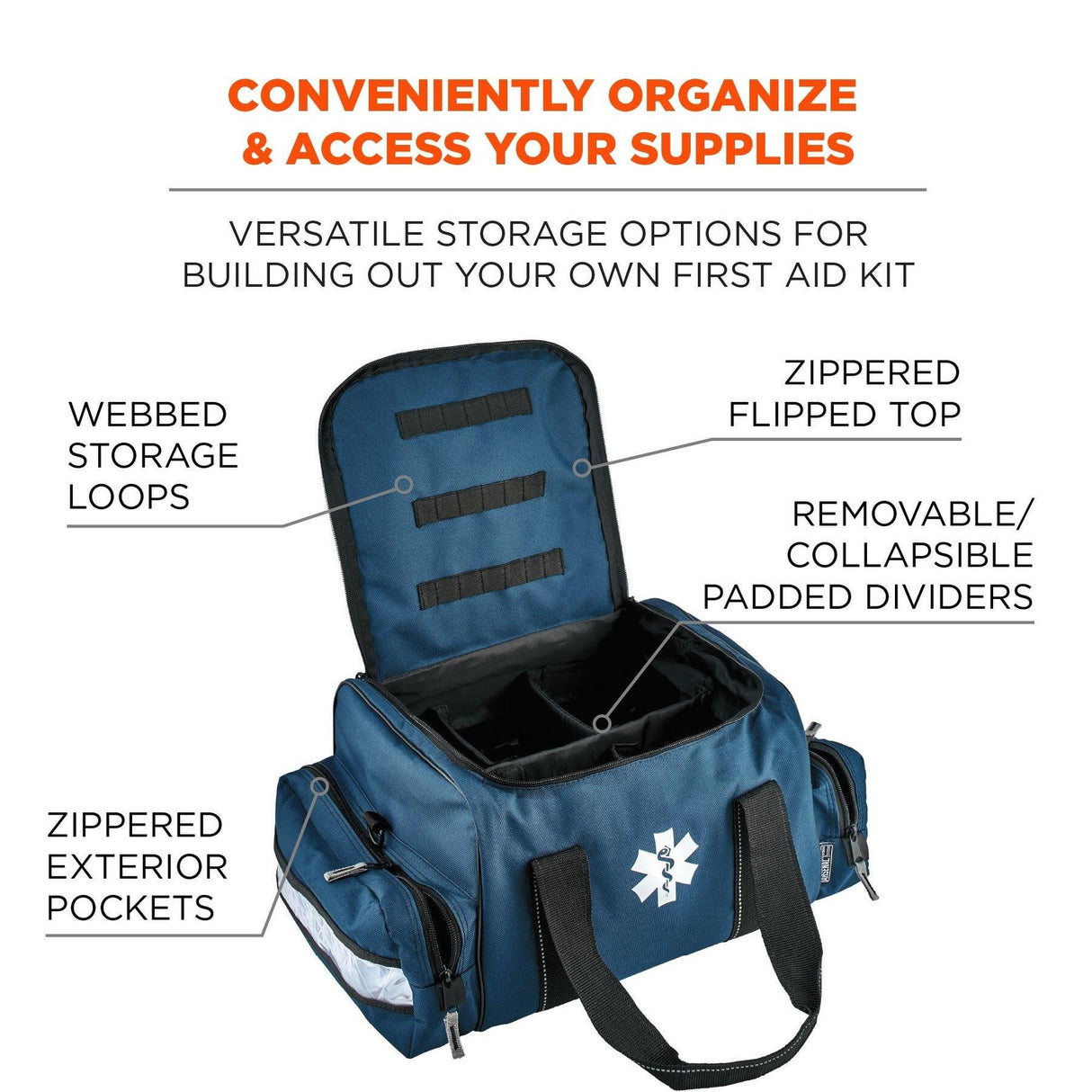Ergodyne Arsenal 5215 Large First Responder Bag - 28 L (Blue)