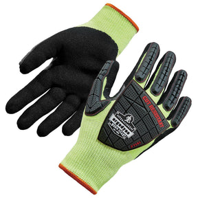 Ergodyne ProFlex 7141 Hi-Vis Nitrile Coated Cut-Resistant Gloves