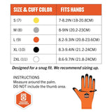 Ergodyne ProFlex 7551 Coated Waterproof Cut-Resistant Winter Work Gloves