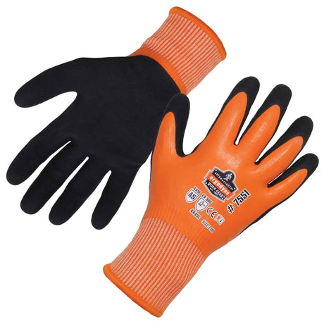Ergodyne ProFlex 7551 Coated Waterproof Cut-Resistant Winter Work Gloves