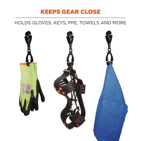 Ergodyne Squids 3400 Glove Clip Holder with Dual Clips