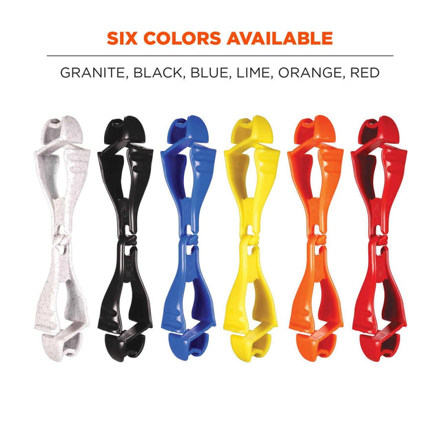 Ergodyne Squids 3400 Glove Clip Holder with Dual Clips