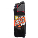 HJ Hall Comfort Top Work Boot Socks - Size 6-11 (3 pack)