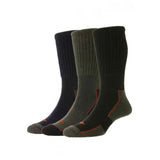 HJ Hall Comfort Top Work Boot Socks - Size 6-11 (3 pack)