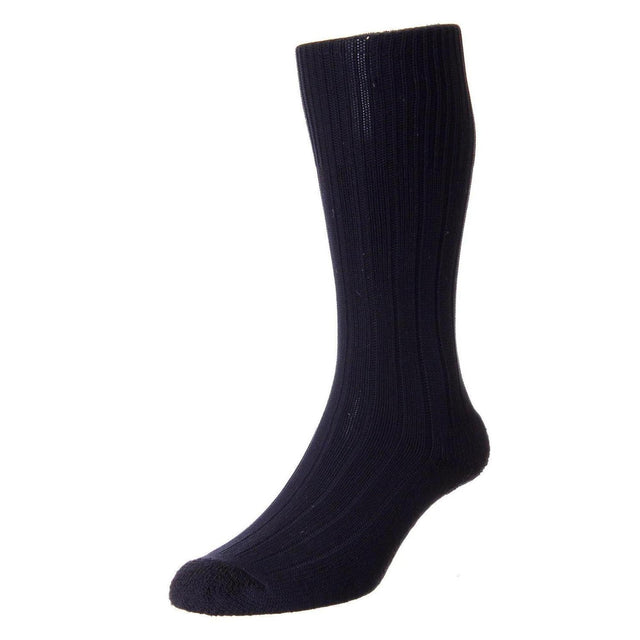 HJ Hall Indestructable Cushion Sole Work Boot Socks - Black UK 6-11