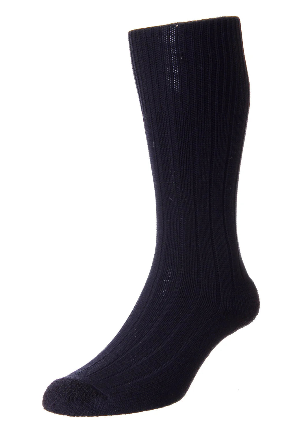 HJ Hall Indestructable Cushion Sole Work Boot Socks - Black UK 6-11