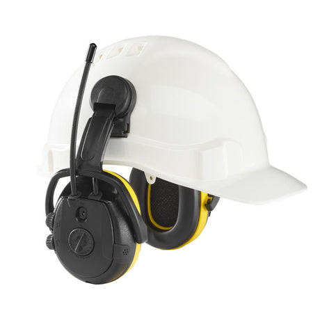 Hellberg React Cap-Mount Hearing Protector - AM/FM Radio & Active Listening